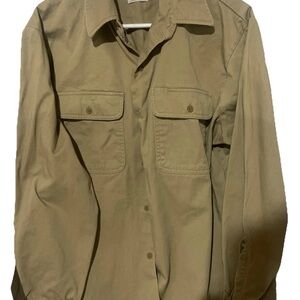 VTG Big Mac 70s Workwear Long Sleeve Tee Beige.